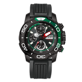 Reef Tiger RGA3053 Men's Automatic Mechanical Watch, Feature Luminous & Diving Sports 45mm Large Dial Watch