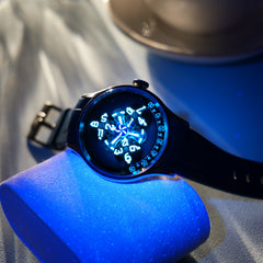 OBLVLO BLM-TRISOME Mens 41mm Automatic Mechanical Wristwatch - Cool Waterproof Luminous Unique Dial Watches
