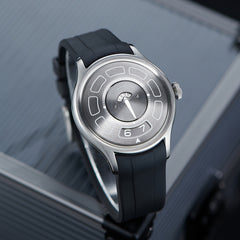 Cool Modern Display Design Watches - Unique OBLVLO BLM-UFO UFO-Shaped with Luminous Dial Automatic Watch