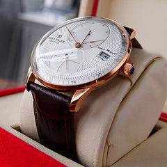 Reef Tiger RGA82B0 Men's Watches - Affordable Luxury 42MM Rose Gold Case Classics Design Dress Automatic Watch