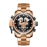 Reef Tiger RGA3503 - Fashion Unique 46mm Automatic self Winding Sports Rose Gold Watch