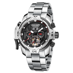 Reef Tiger Aurora Transformers RGA3532 - Mens Automatic Mechanical Multifunction Design Sport Waterproof Watch