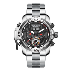 Reef Tiger Aurora Transformers RGA3532 - Mens Automatic Mechanical Multifunction Design Sport Waterproof Watch