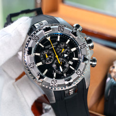 52mm Big Dial Men's Chronograph Quartz Multi-Function Waterproof Sport Watch - REEF TIGER Aurora RGA303