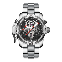 Unique Mens Sports Design Automatic Mechanical Multifunction Dial Wrist Watches -Reef Tiger Aurora Concept 2 RGA3591