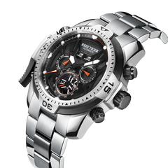 Reef Tiger Aurora Transformers RGA3532 Mens Designer Watch - Automatic Movement Mechanical 46mm Big Size /316 Steel Strap