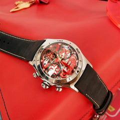 Reef Tiger Aurora RGA703 Automatic Watches For Men: Mechanical & Unique Skeleton Watches
