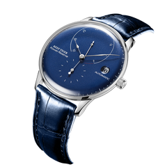 High quality Luxury Men's Blue Dial Automatic Mechanical Waterproof Business Watch - REEF TIGER Seattle Navy 2 Dress Wristwatch