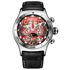 Reef Tiger Aurora RGA703 Automatic Watches For Men: Mechanical & Unique Skeleton Watches